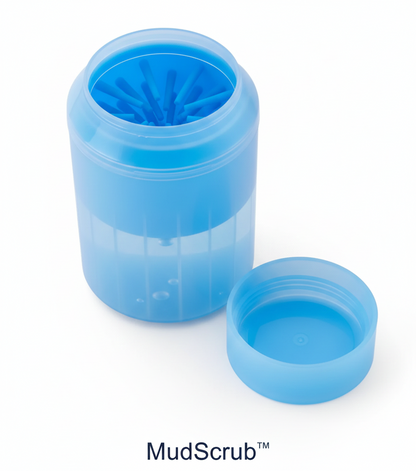 MudScrub™ Portable Dog Paw Cleaner – Silicone Bristle Paw Washer for Mud & Dirt | Travel-Friendly